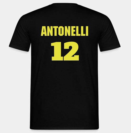 T-shirt personalizzata di A. Kimi Antonelli (12)  -  L